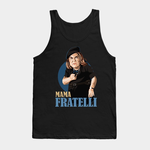 Mama FRATELLI Tank Top by Tiro1Linea